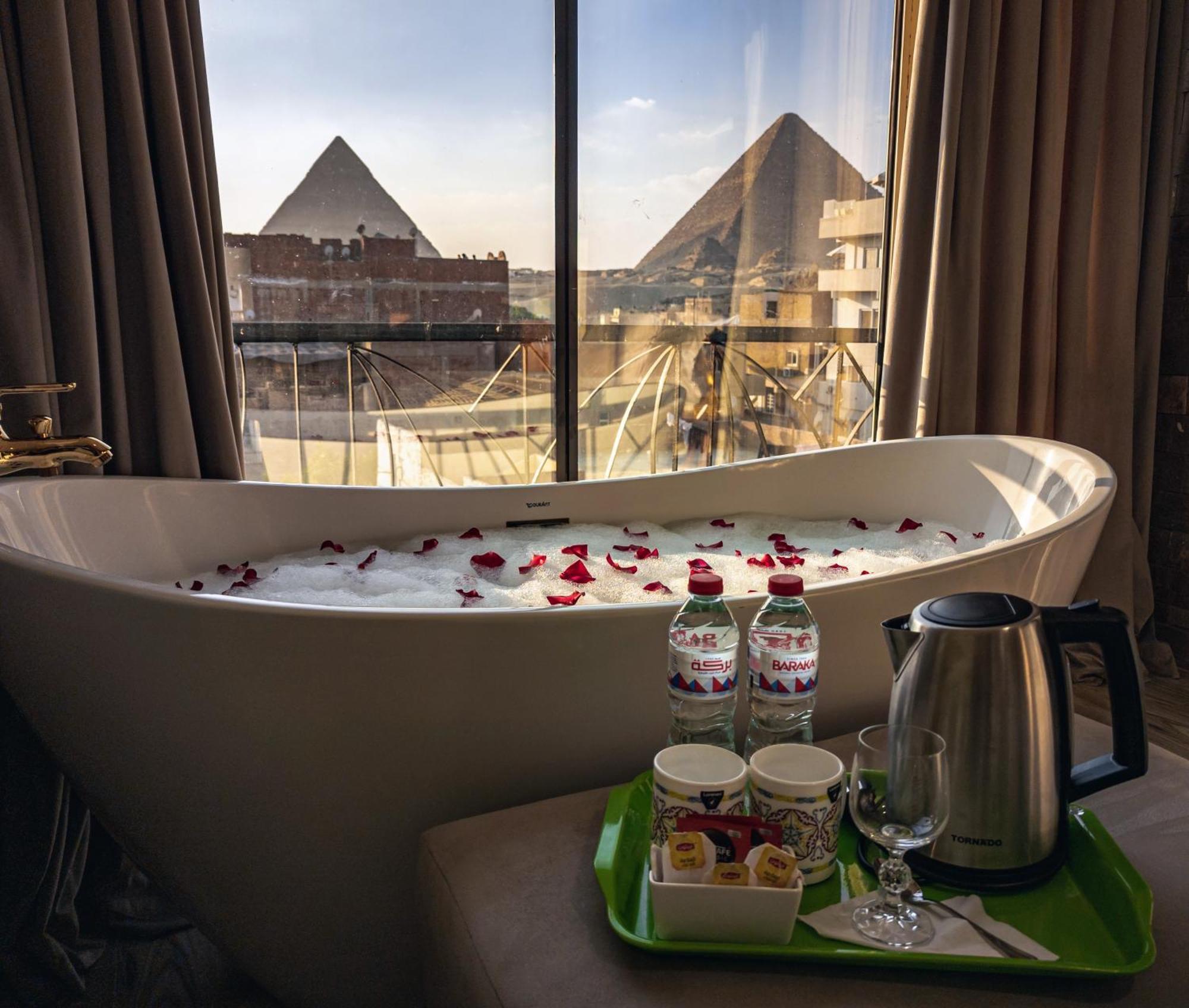 Jimmy Pyramids Hotel Kafrat al Jabal Exterior photo