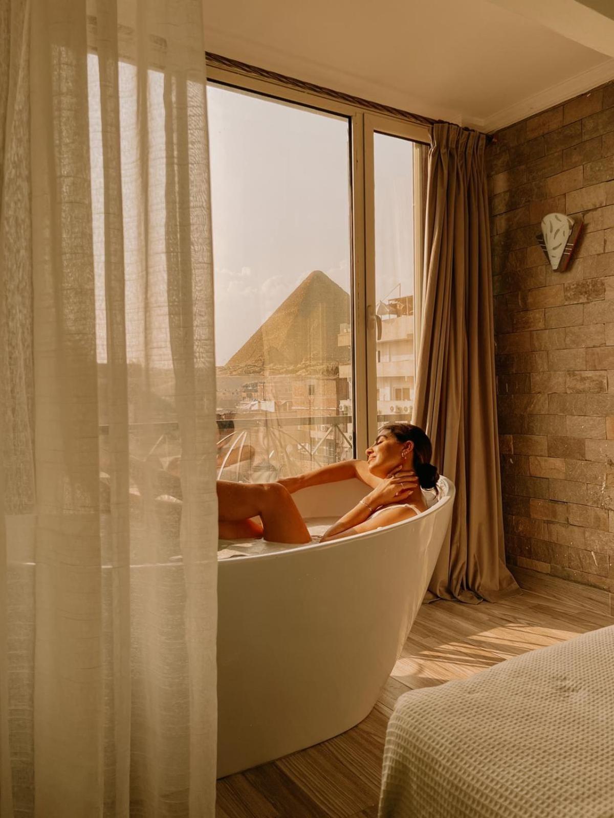 Jimmy Pyramids Hotel Kafrat al Jabal Exterior photo