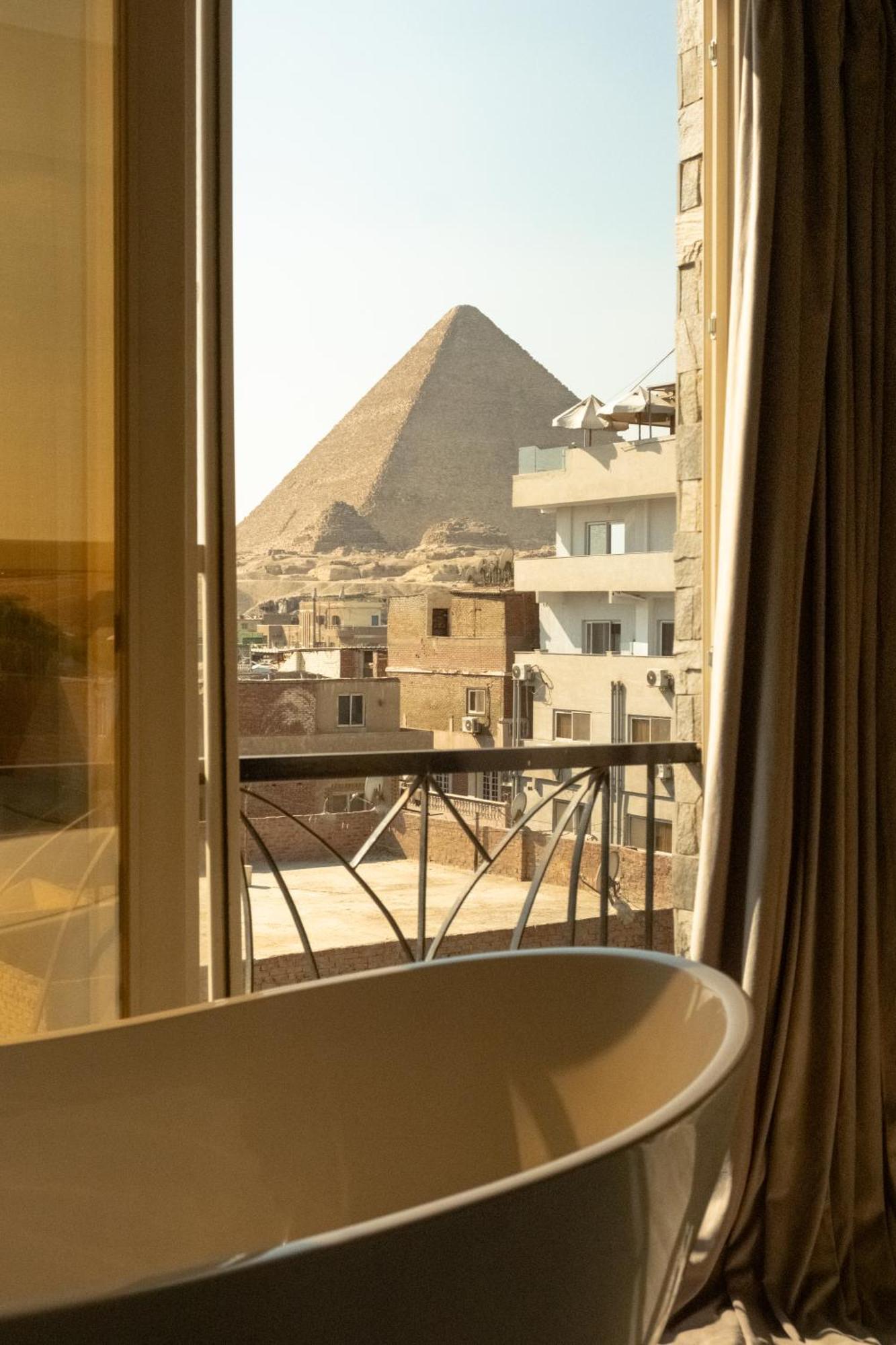 Jimmy Pyramids Hotel Kafrat al Jabal Exterior photo
